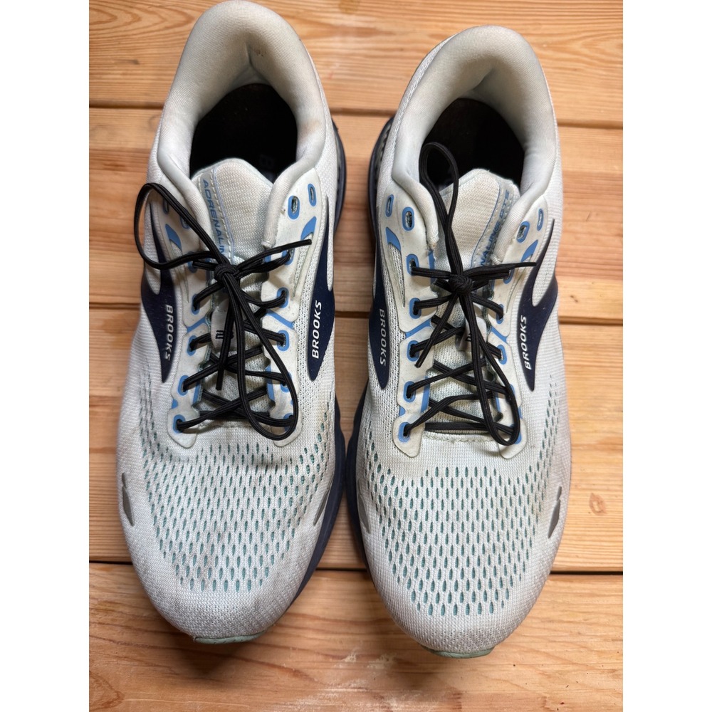 Brooks‎ 10W Adrenaline GTS 23 Running Shoes Womens Light Blue Wide Stability